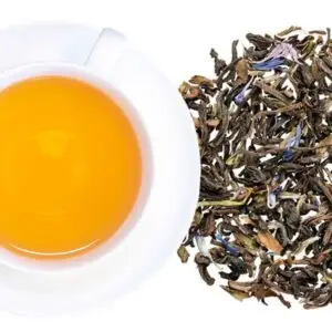 Lady Grey Earl Grey with white tea cup